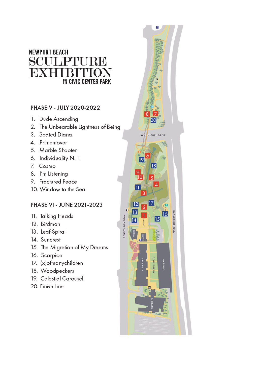 Museum without Walls Map